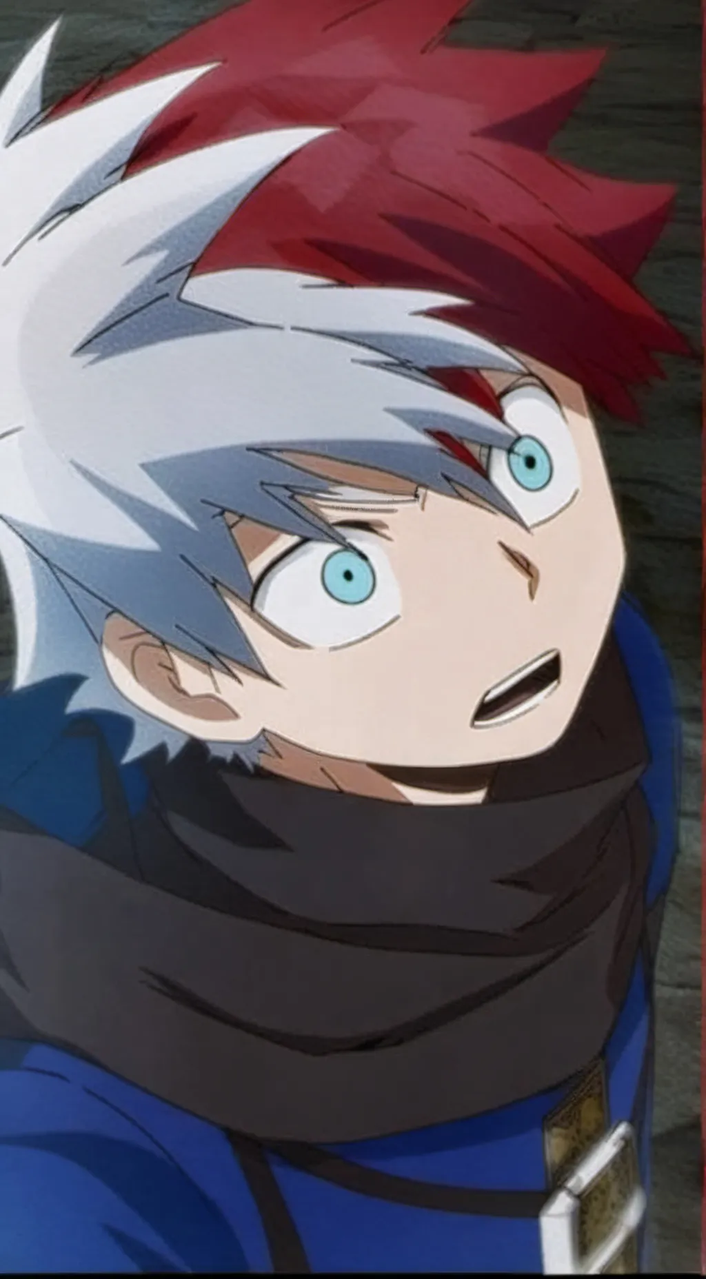 ai character: Shoto as a kid background