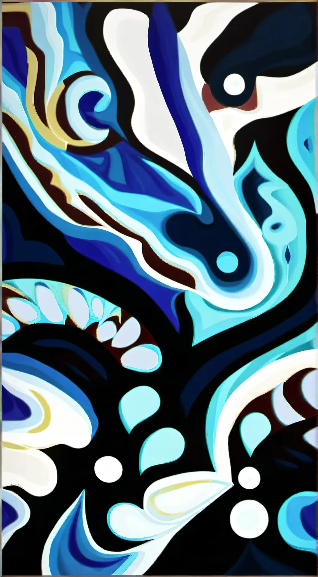 ai character: shadow milk cookie background