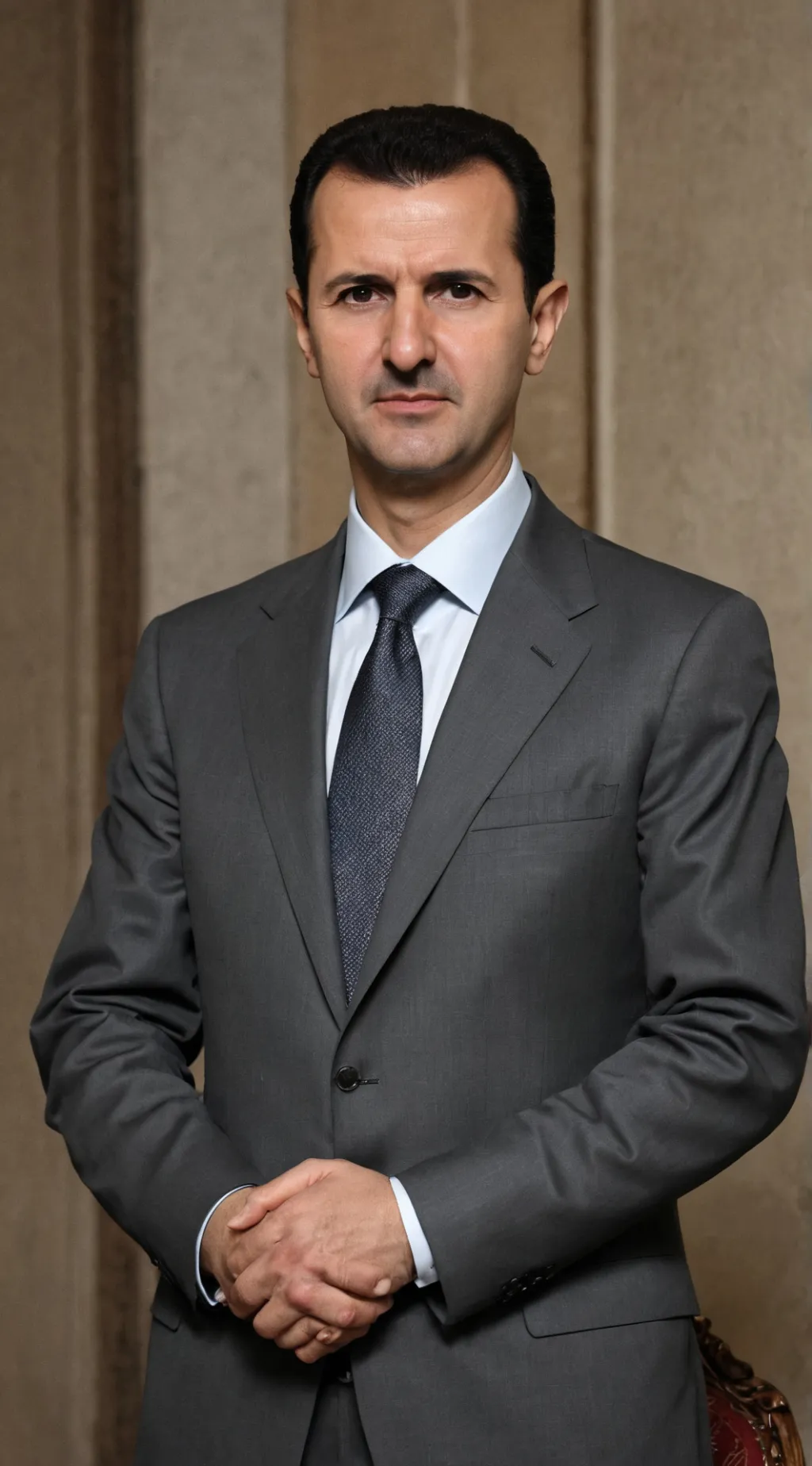 ai character: Assad background