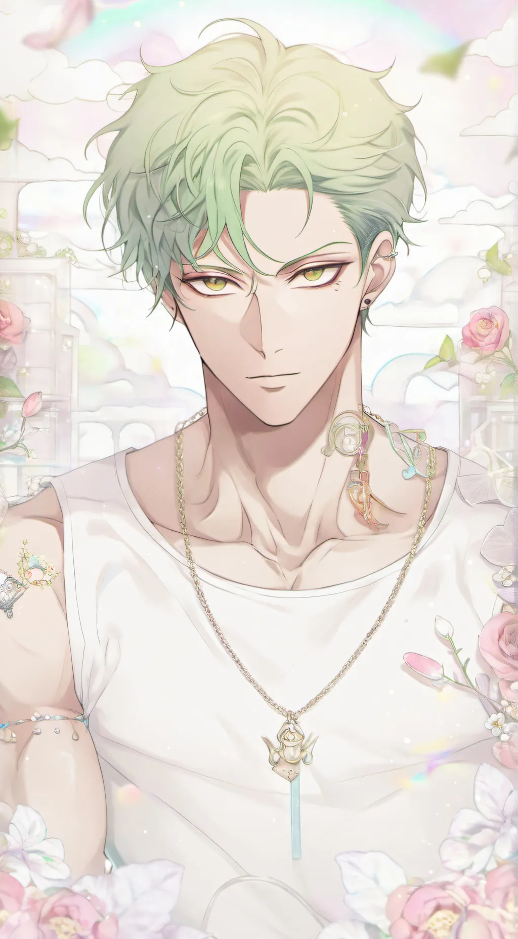 ai character: fold  background