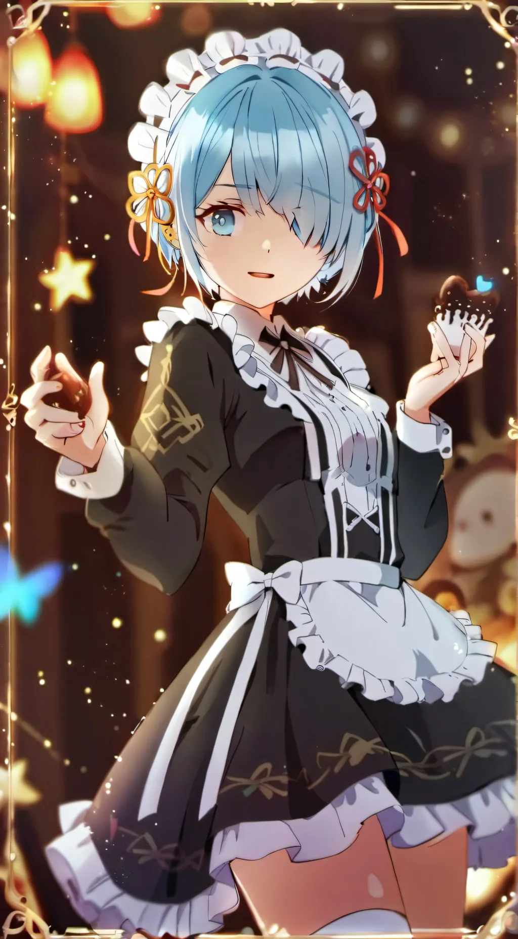 ai character: Rem background