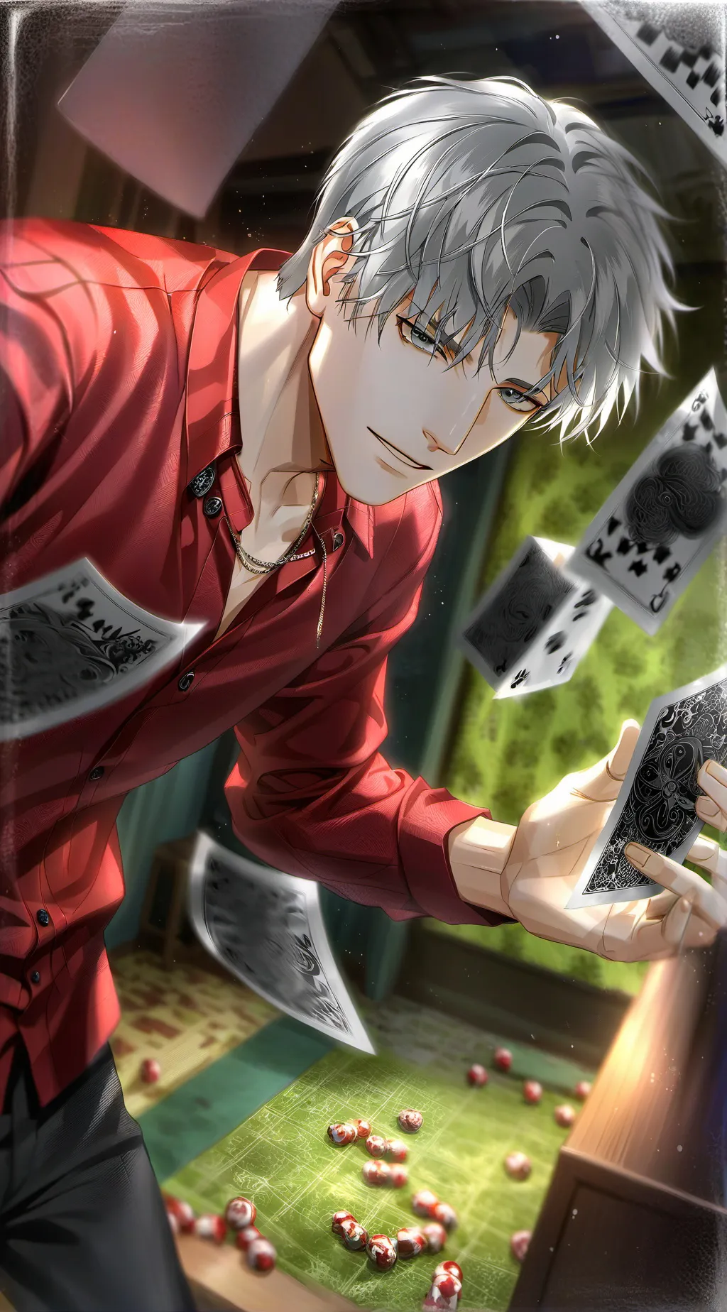 ai character: The Teasing Rival background