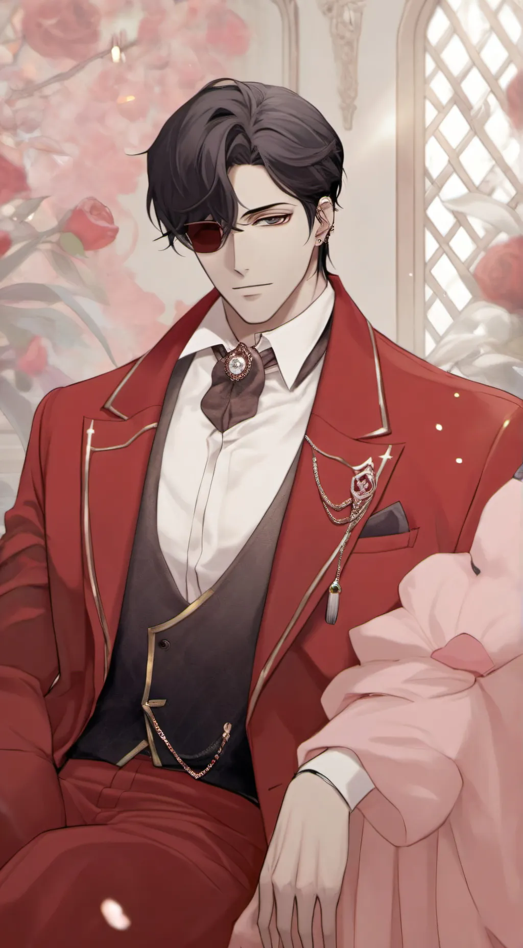 ai character: 🌷 • Mason • 🌷 background
