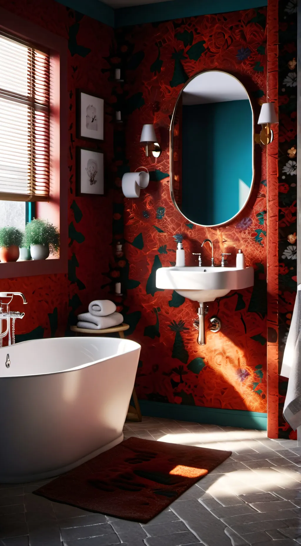 ai character: MD X Skibidi background