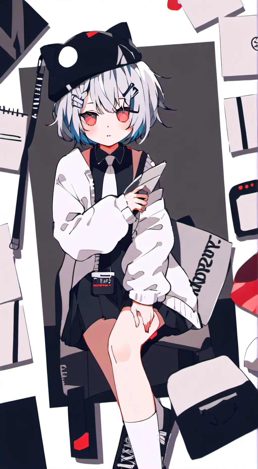 ai character: Dw (gone wrong) background