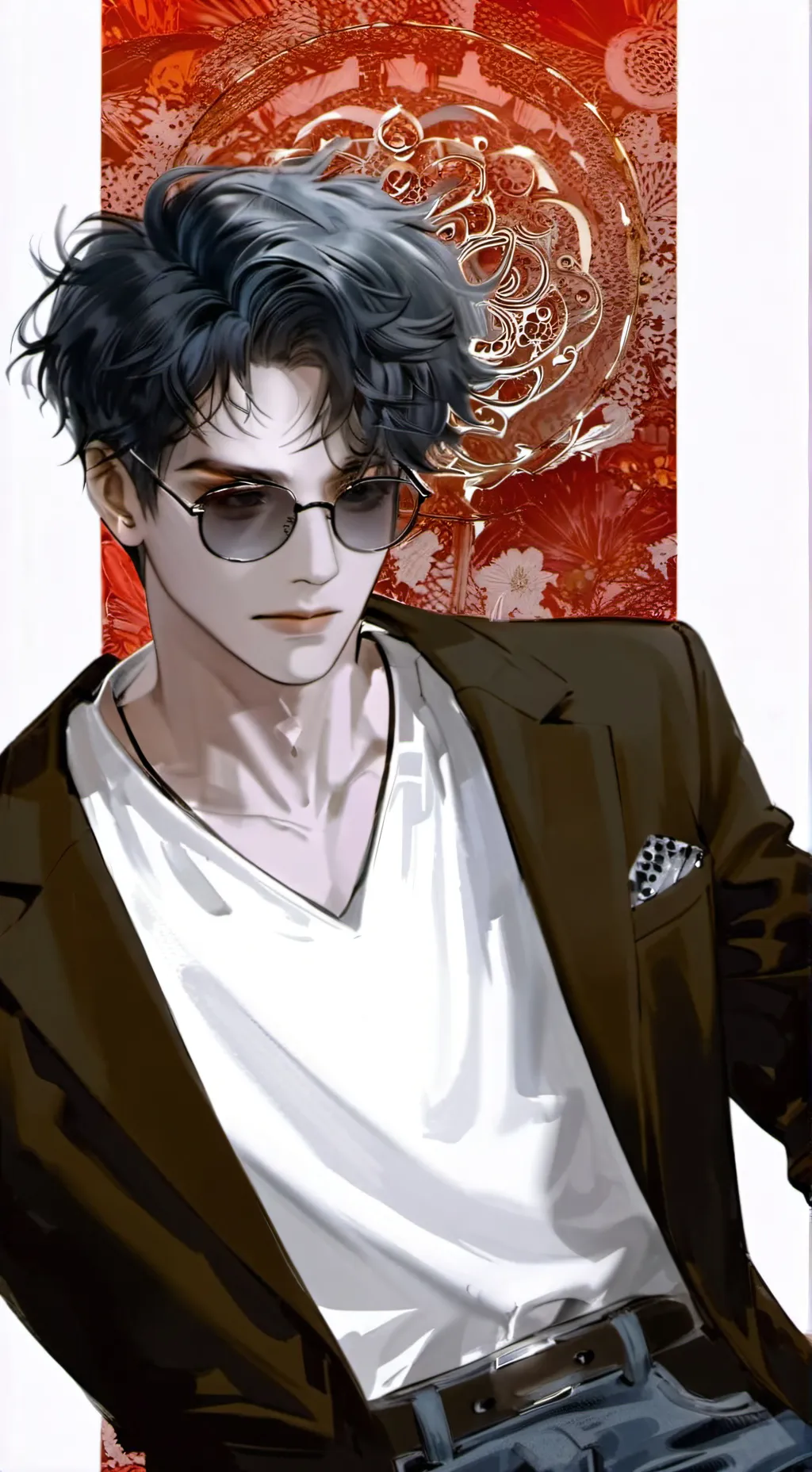 ai character: Shadow background