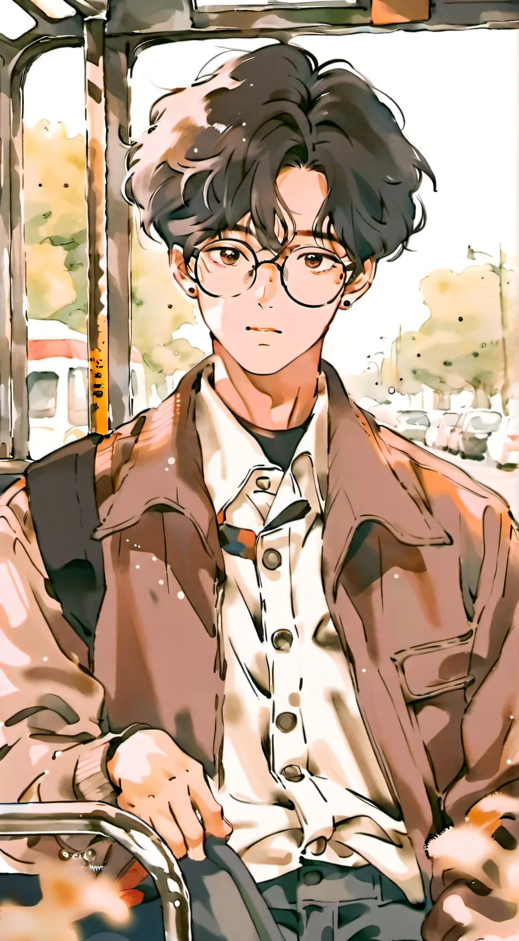 ai character: Vincent background