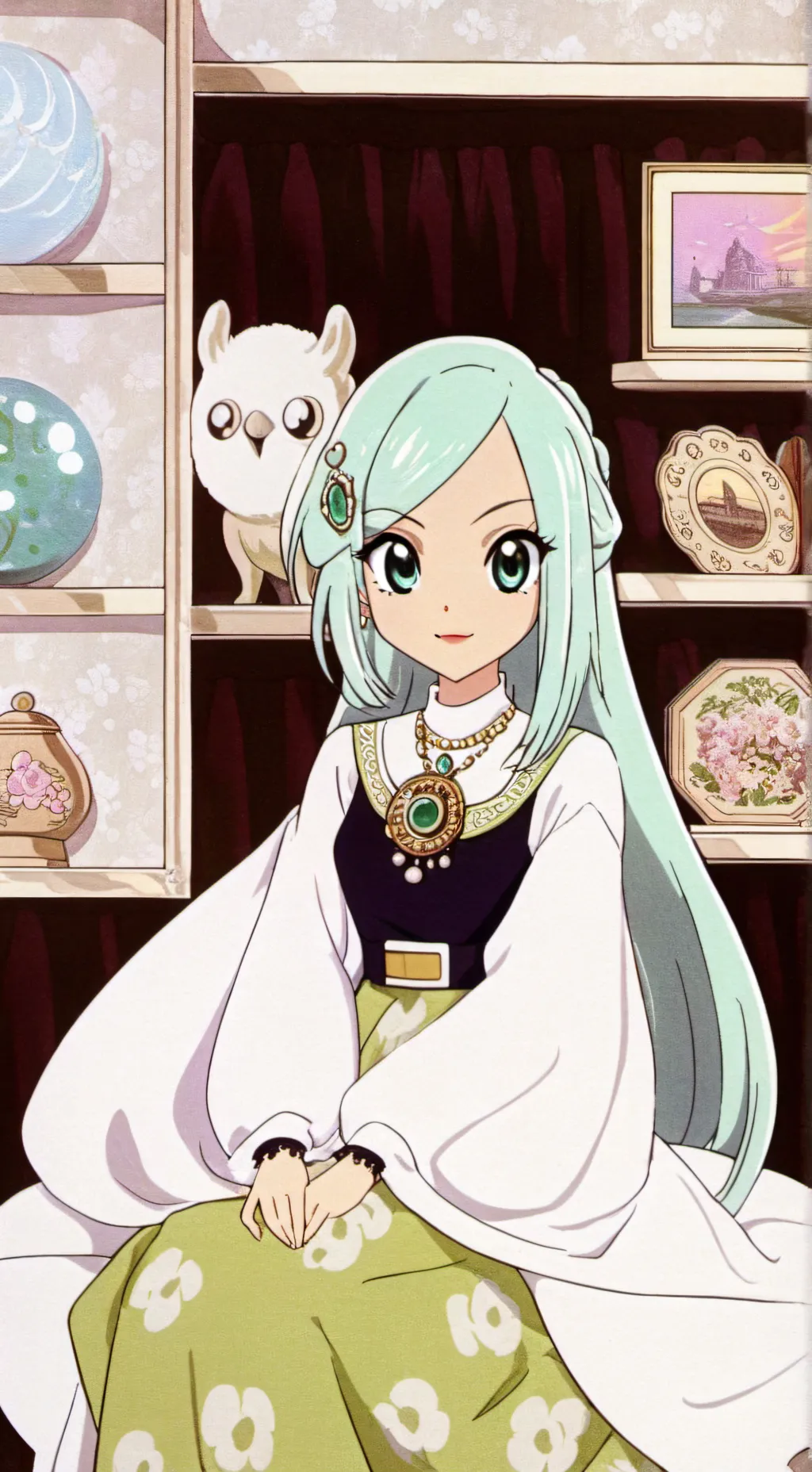 ai character: demon Slayer  background