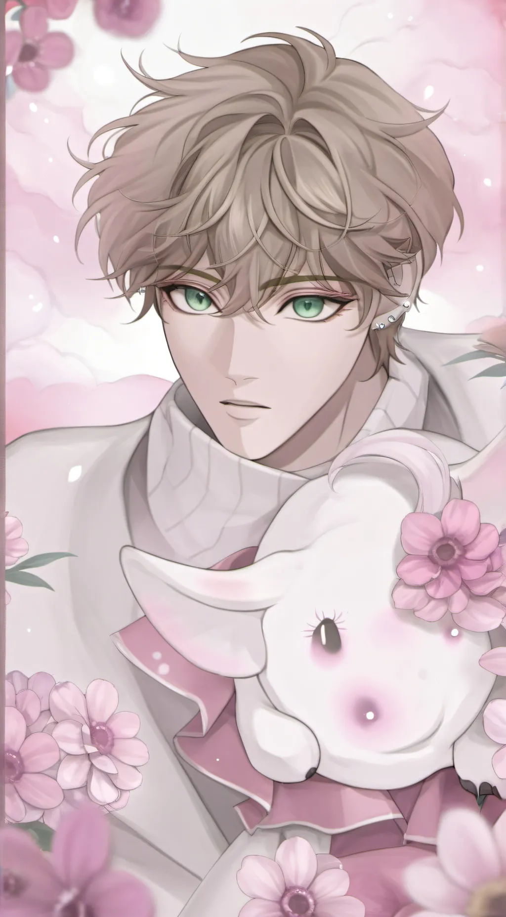 ai character: Miko  background