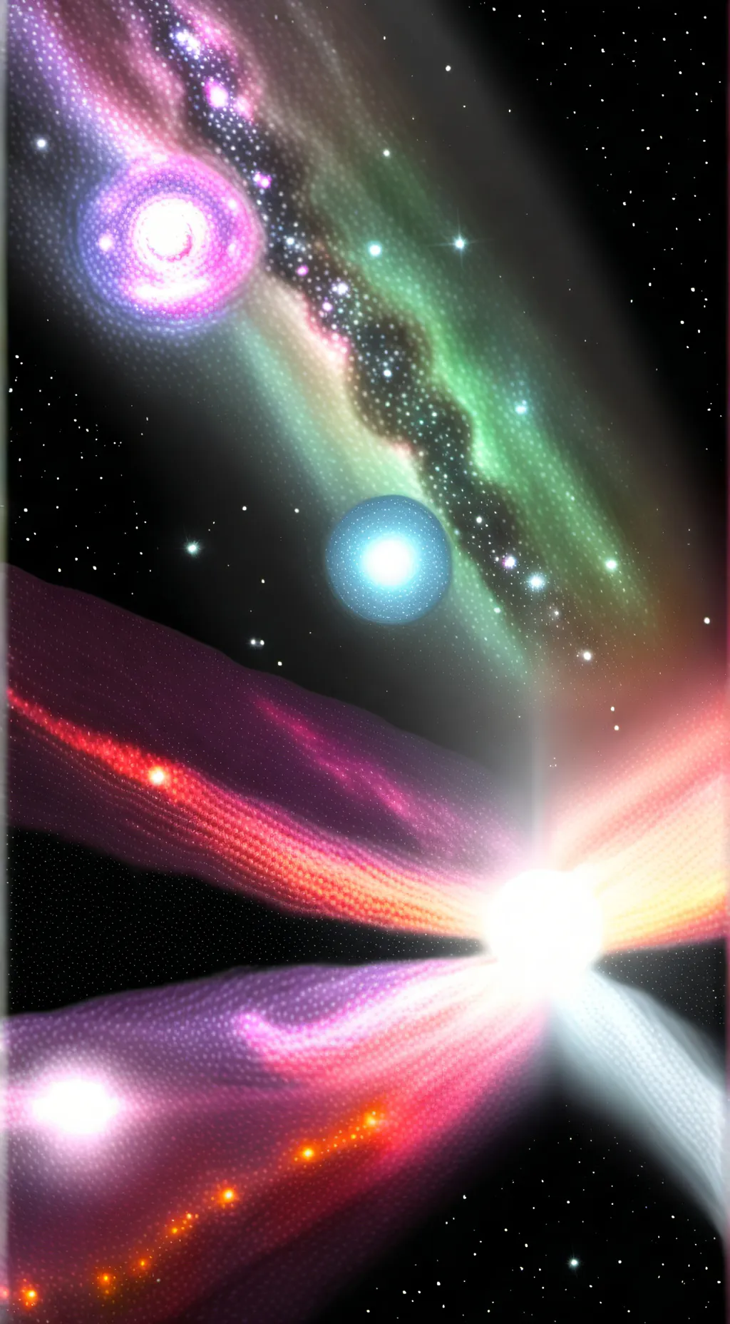 ai character: universo  background