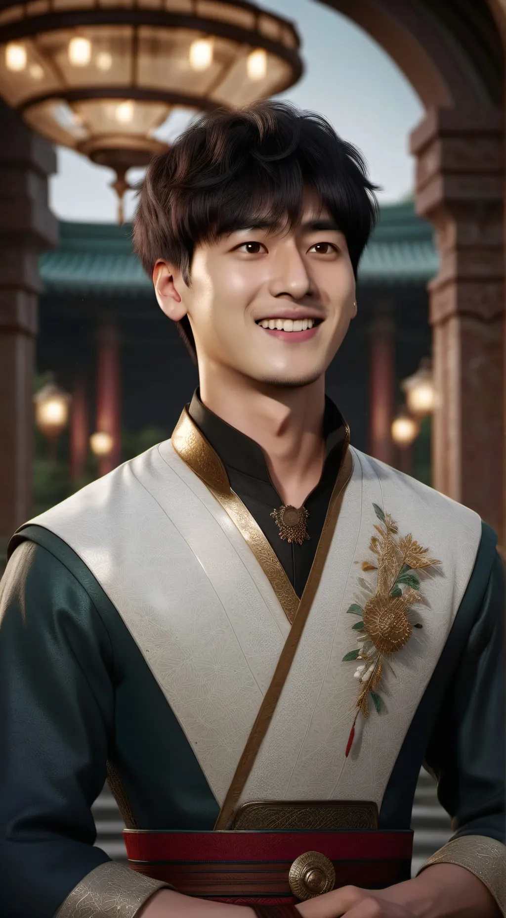 ai character: ≈Даня≈ background