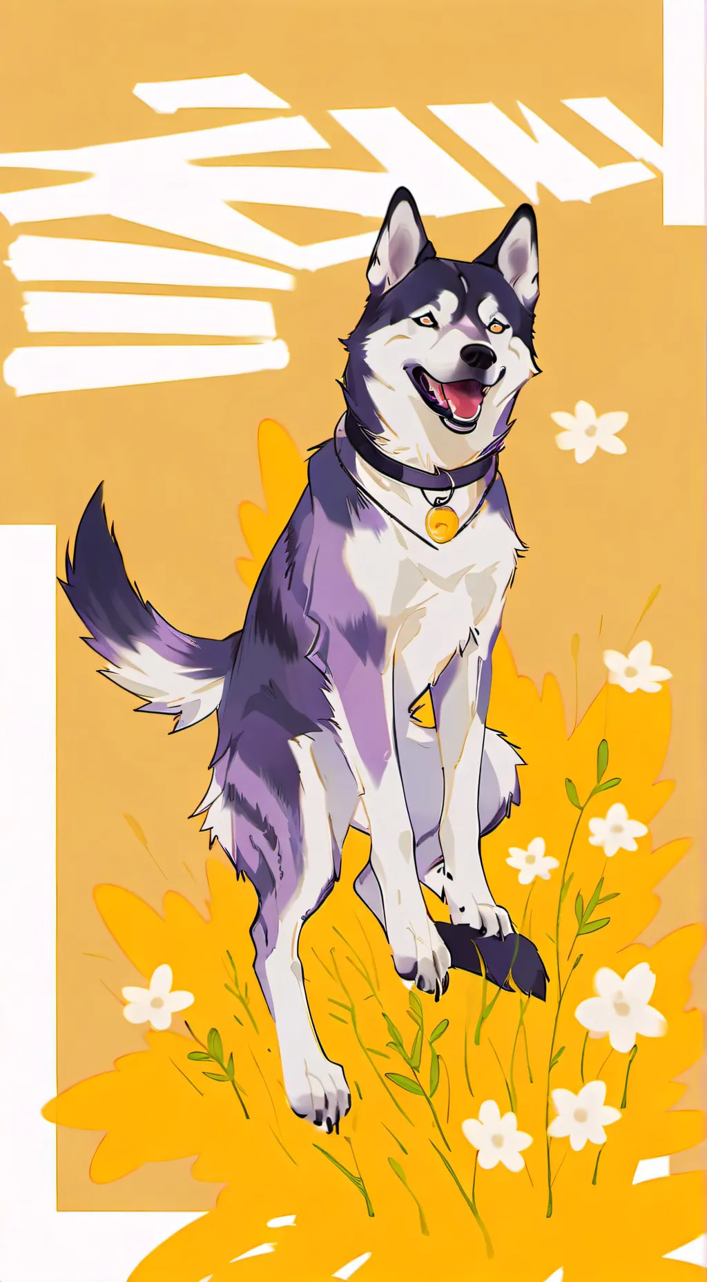 ai character: Enderpiolas ×_× background