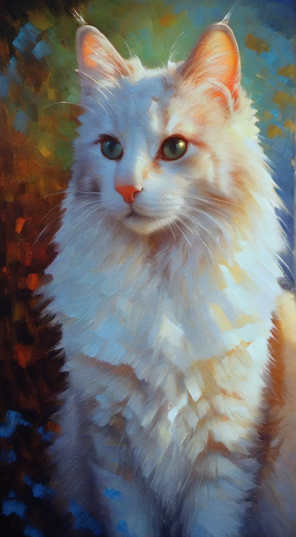 ai character: кет неп background