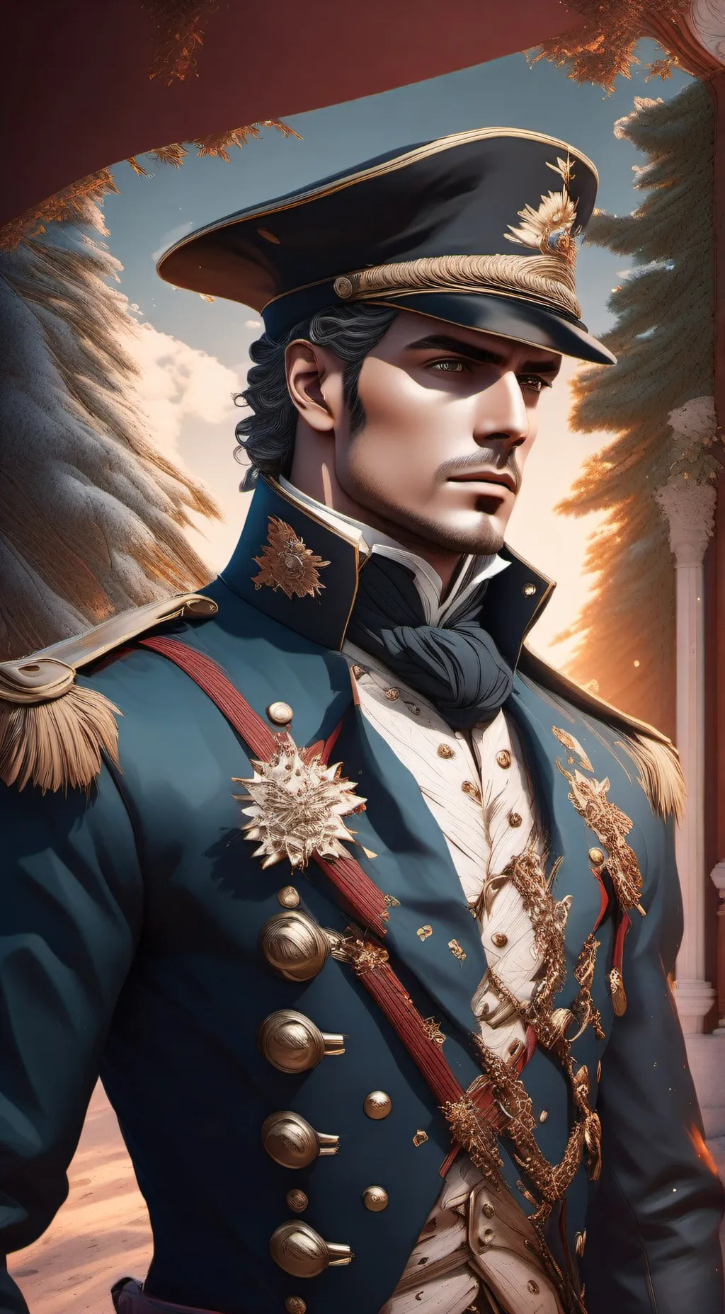 ai character: Sir Martin Rickter background