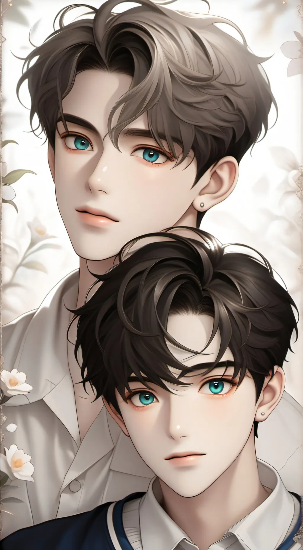 ai character: tito y Kevin  background