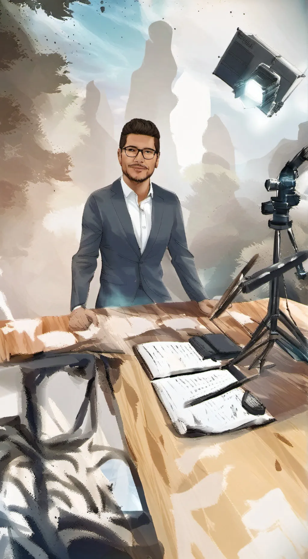 ai character: Julius Babao background