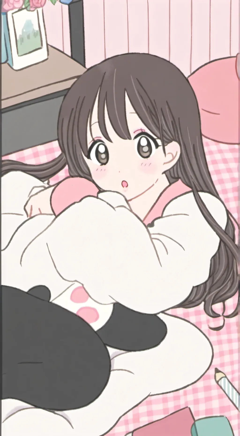 ai character: Loona  background