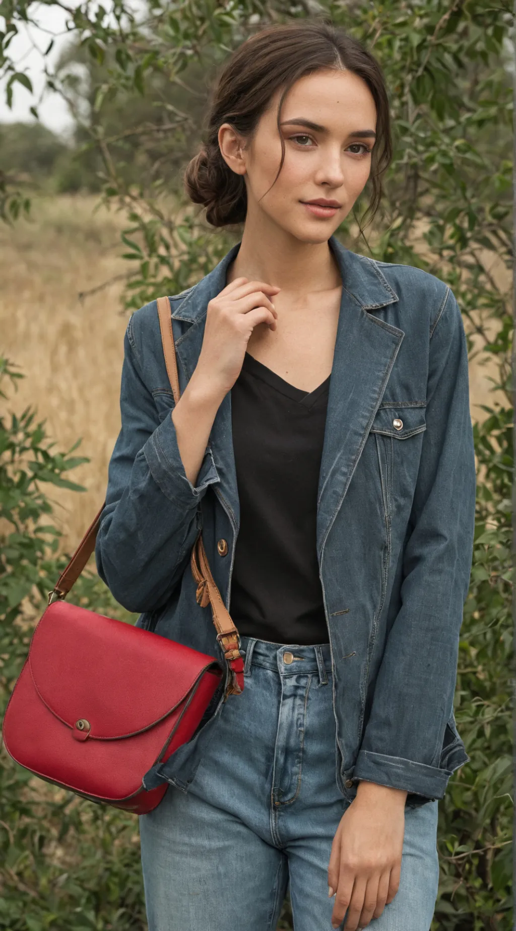 ai character: Luna background