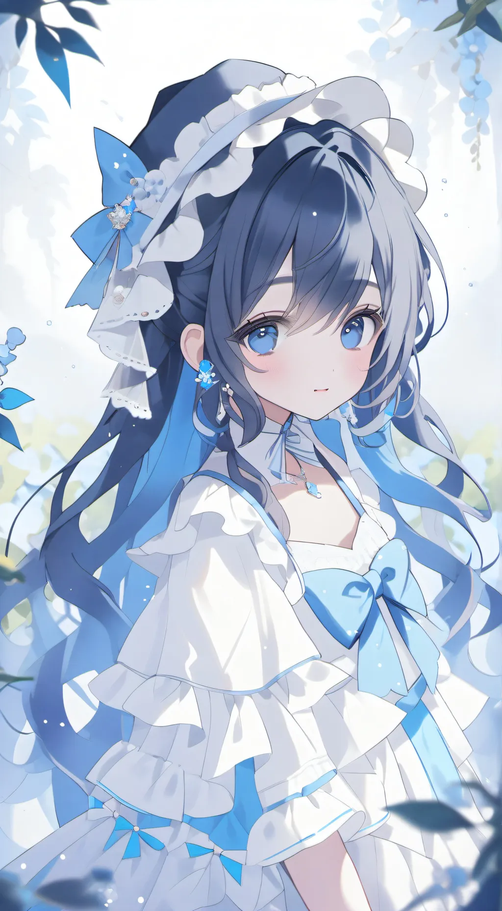 ai character: skyline background