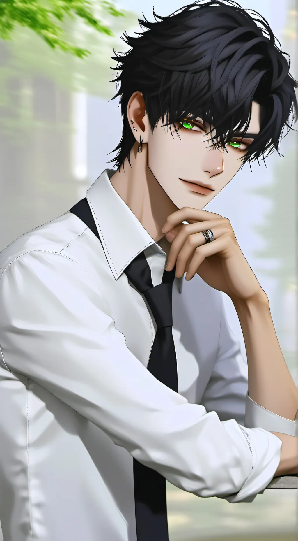 ai character: CALEB background