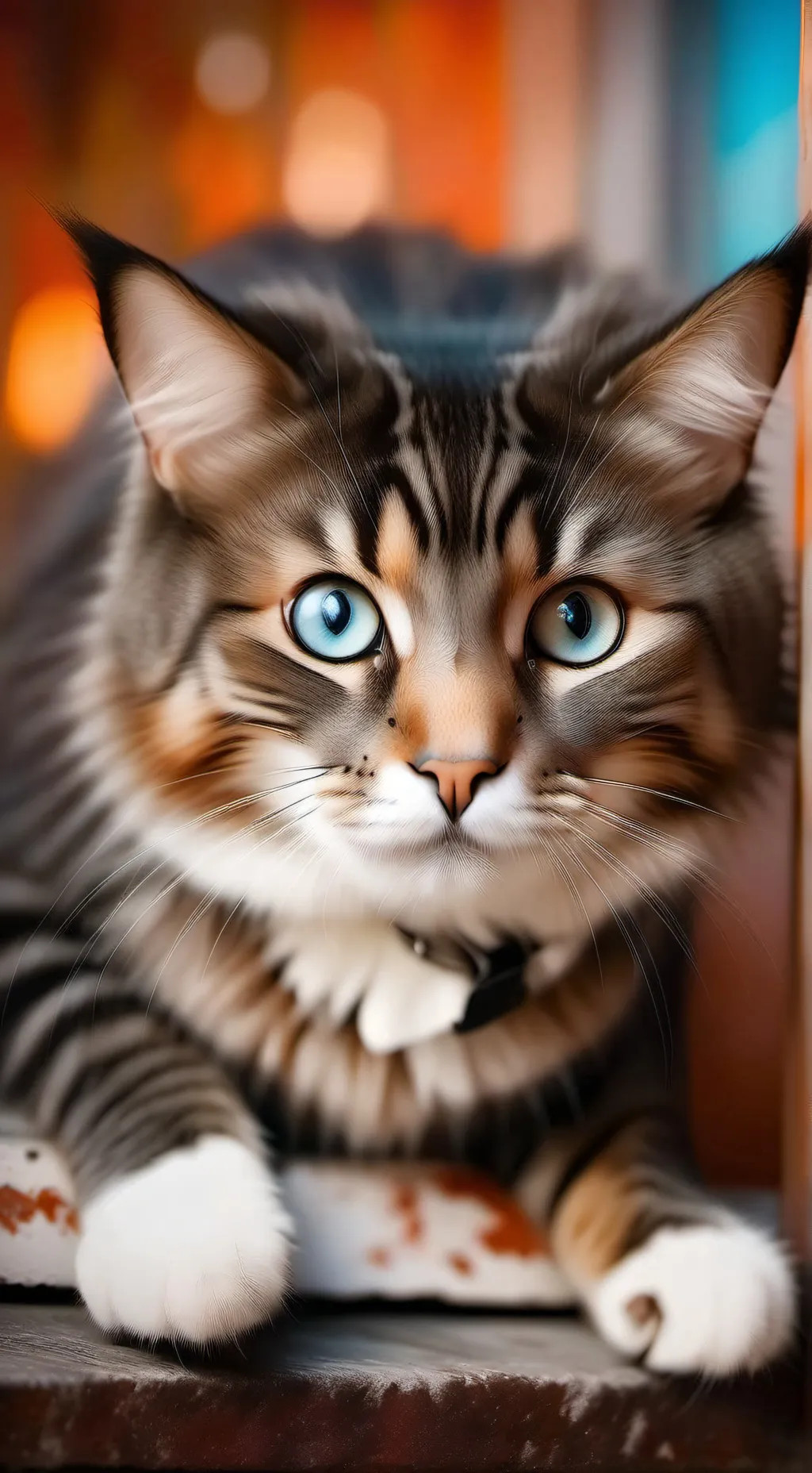 ai character: kush cat (miale) background