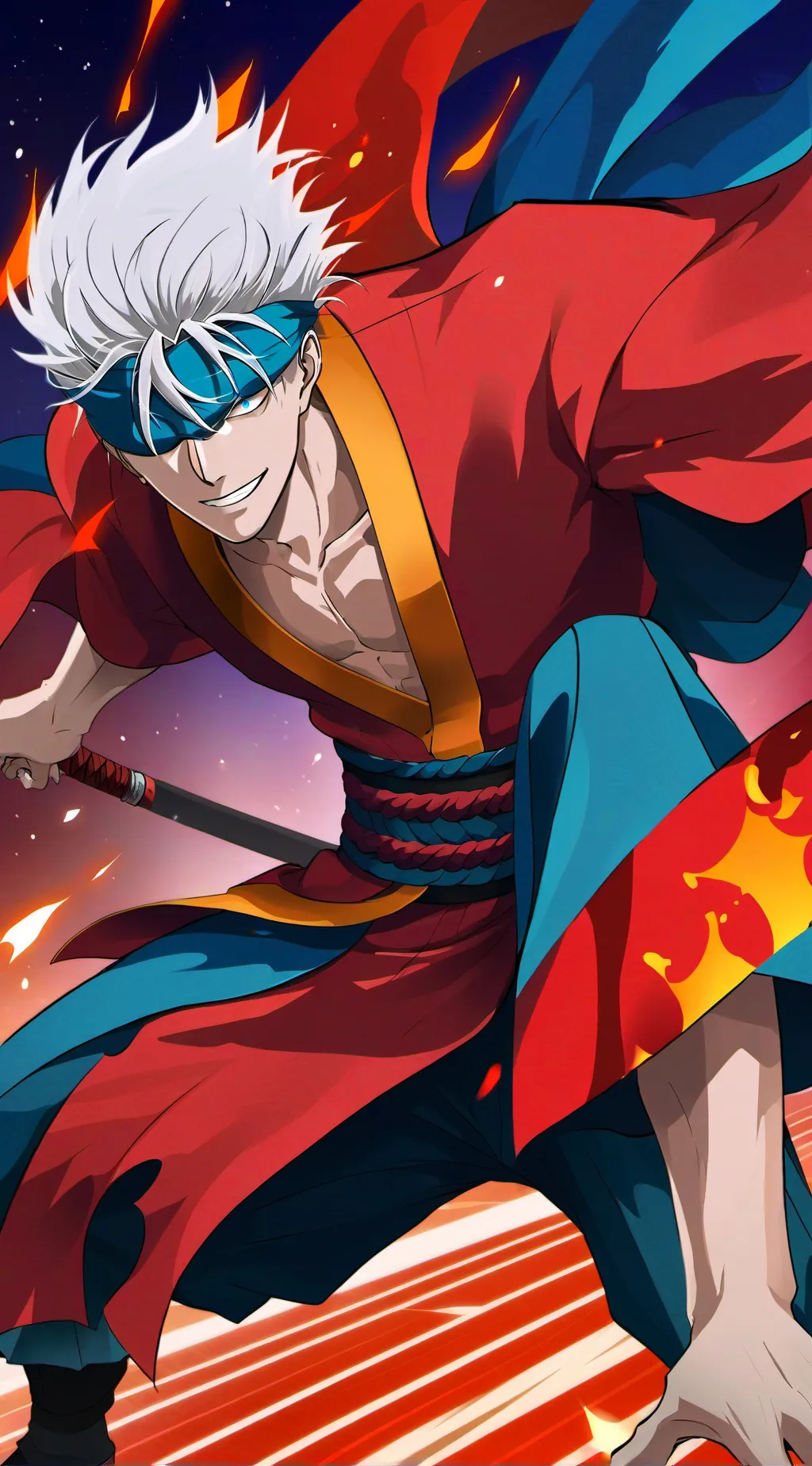 ai character: Gojo background