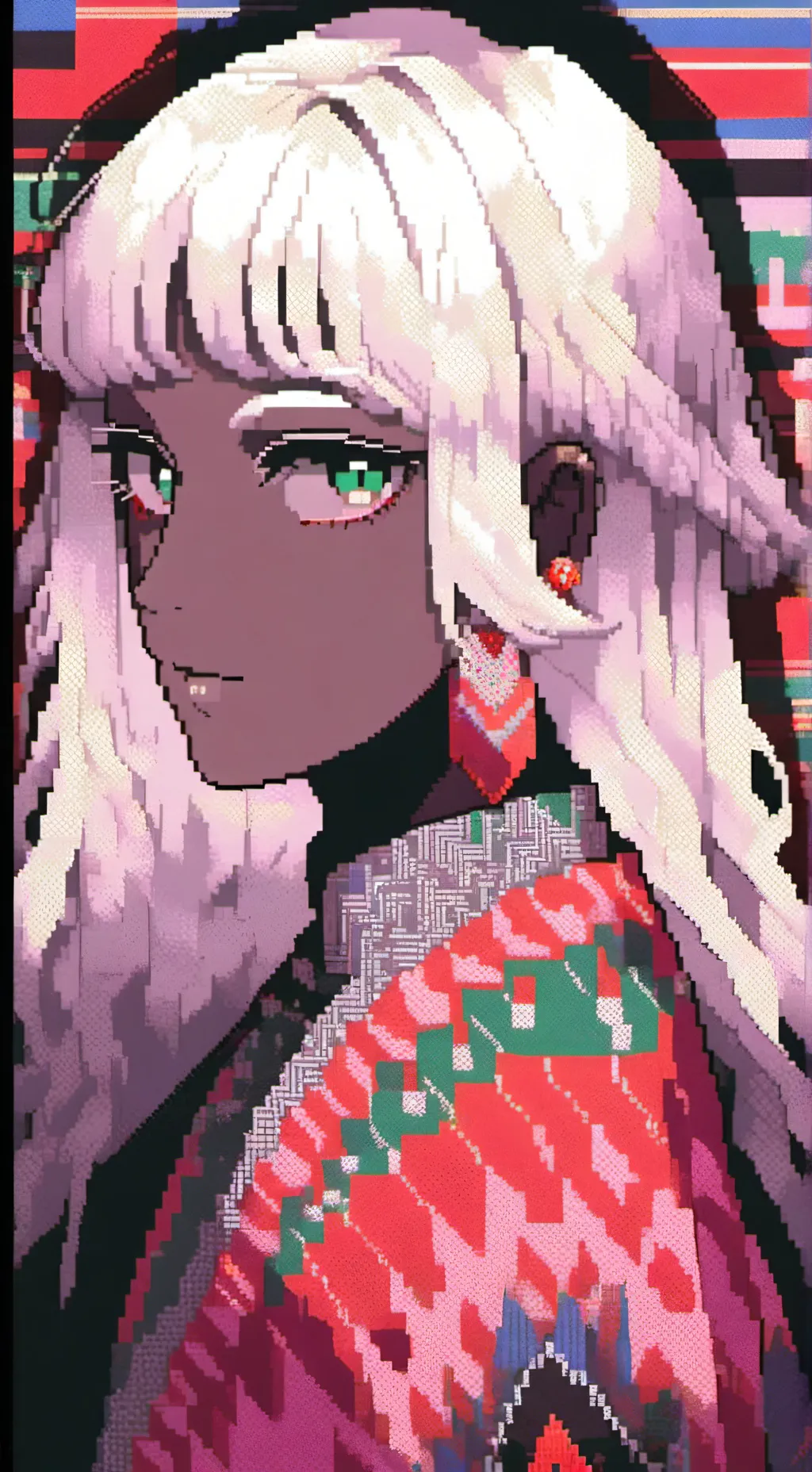 ai character: ✨🌌 • ESTER • 🌌✨ background