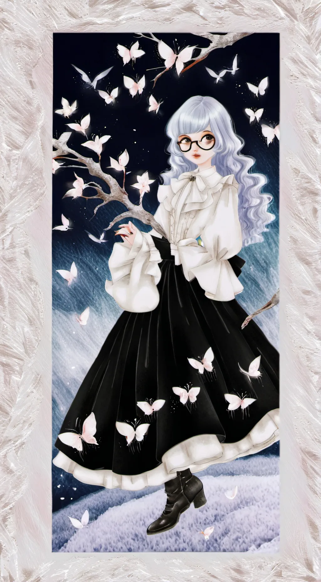 ai character: gl oc(my)pick me background