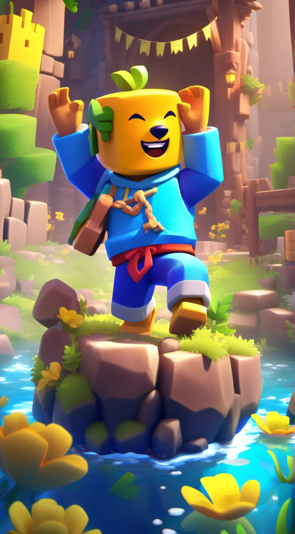 ai character: Roblox Hackers background