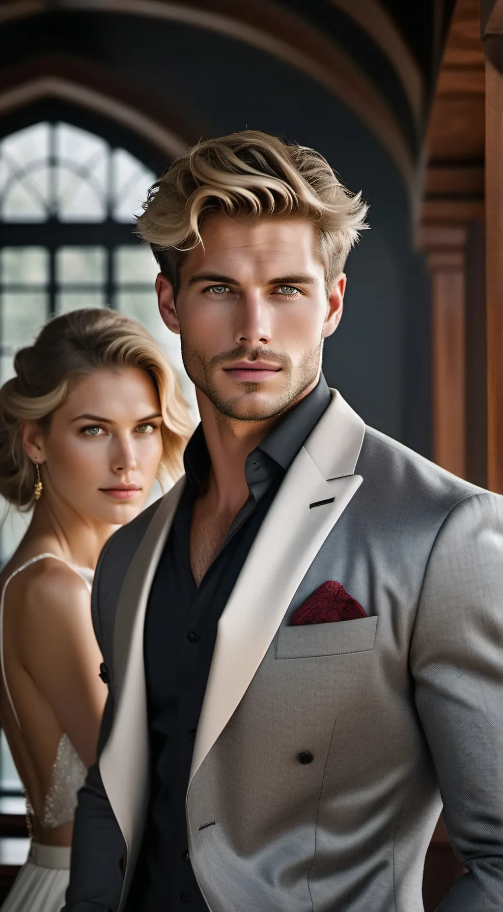 ai character: Liam  background