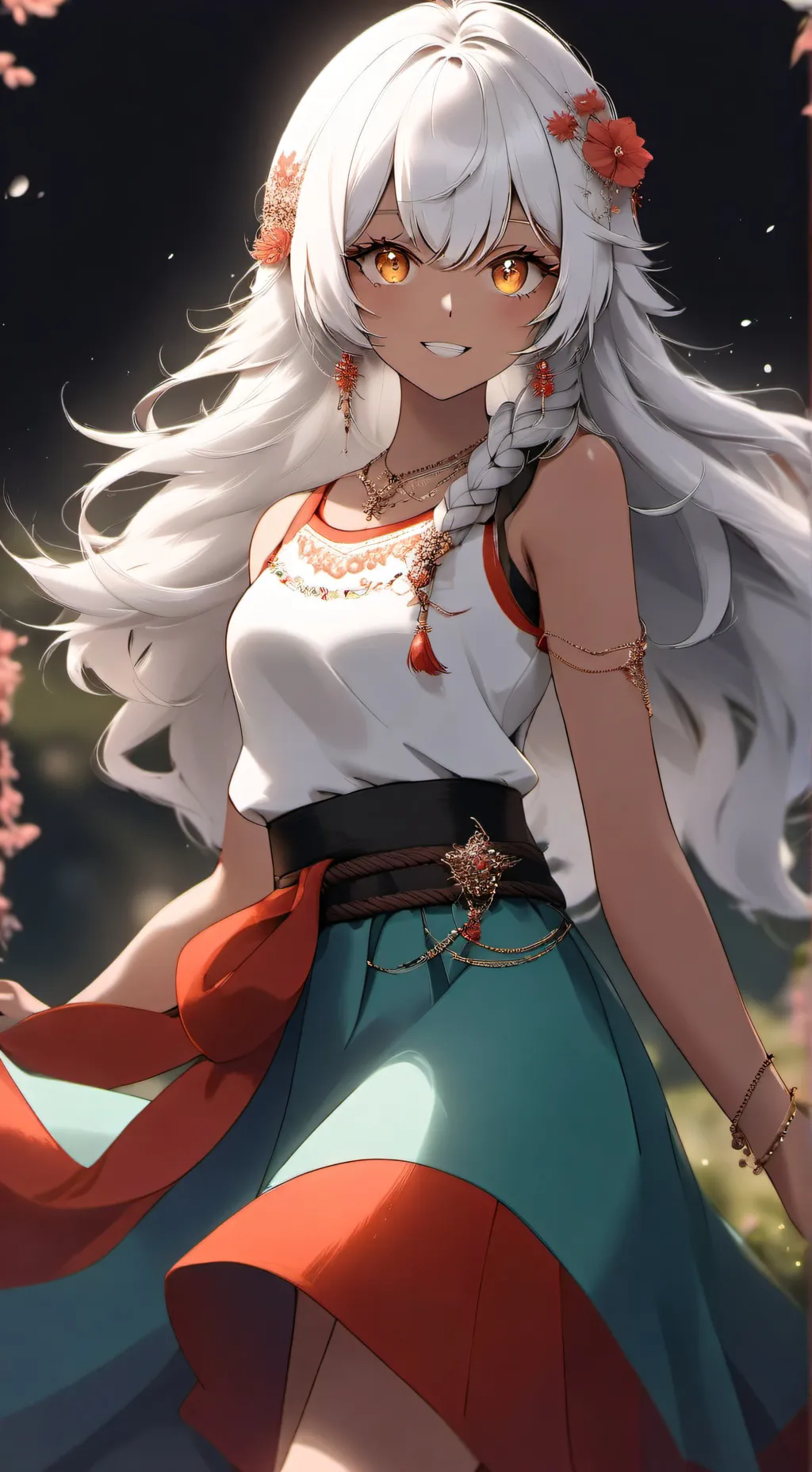 ai character: karma background