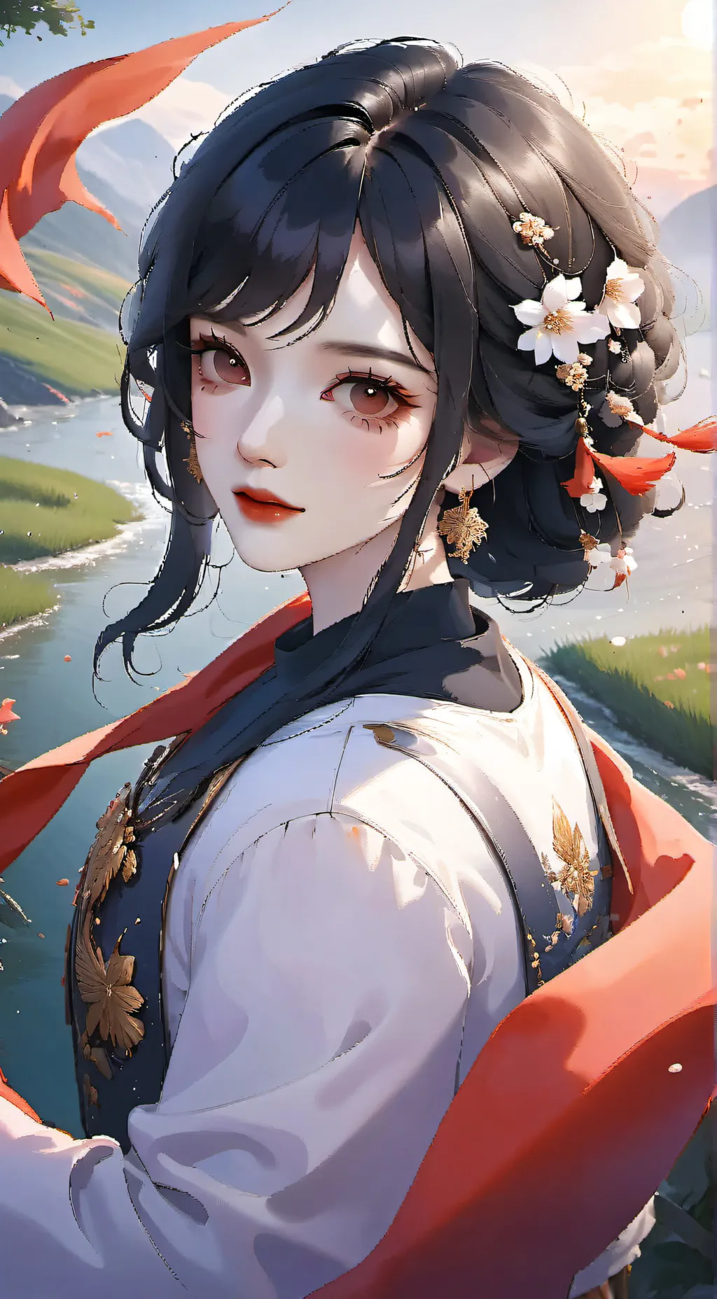 ai character: °•Daddy dabi•° background