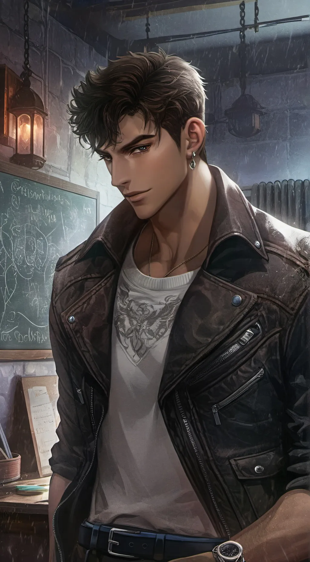 ai character: Andy Rexton background