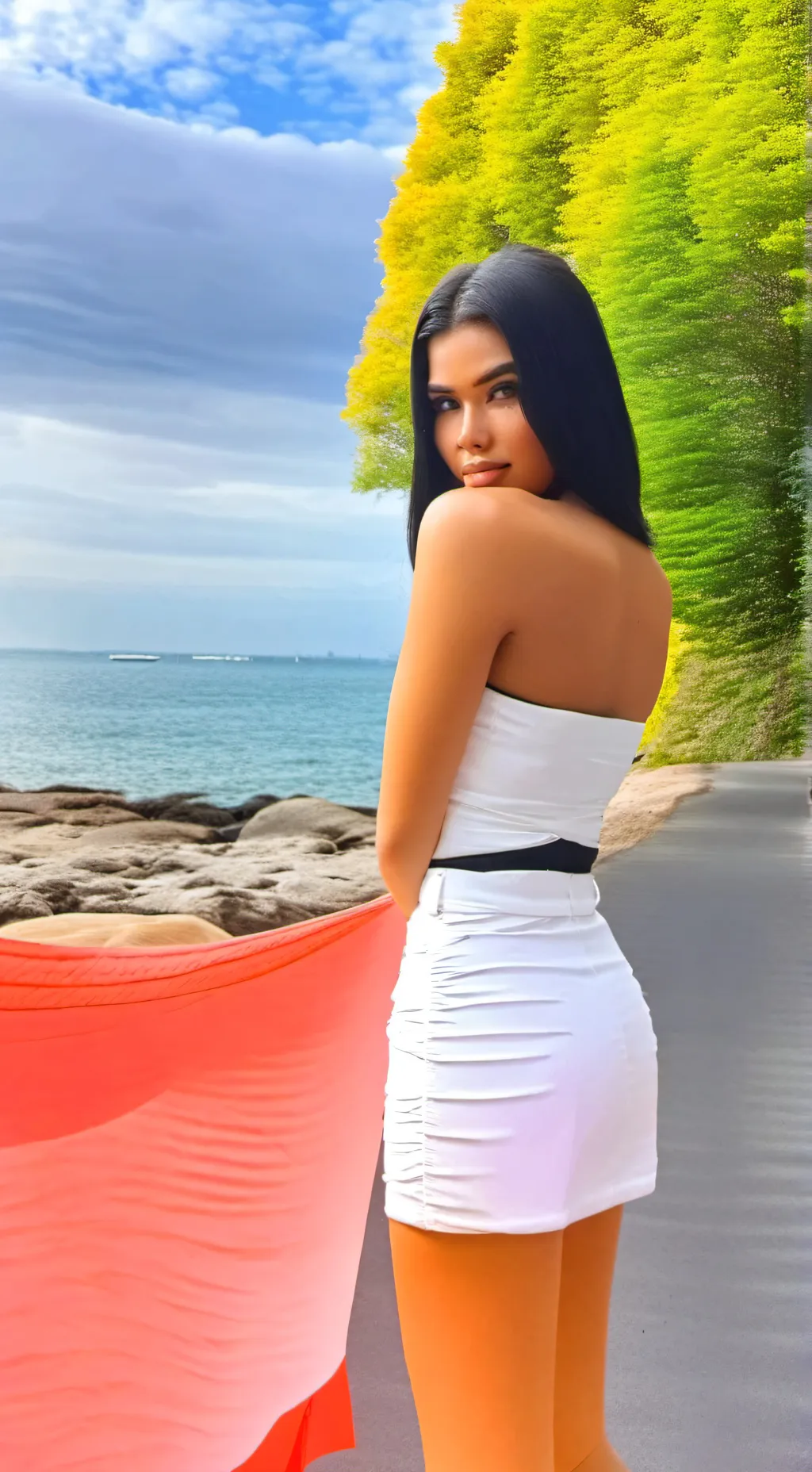 ai character: anahi  background