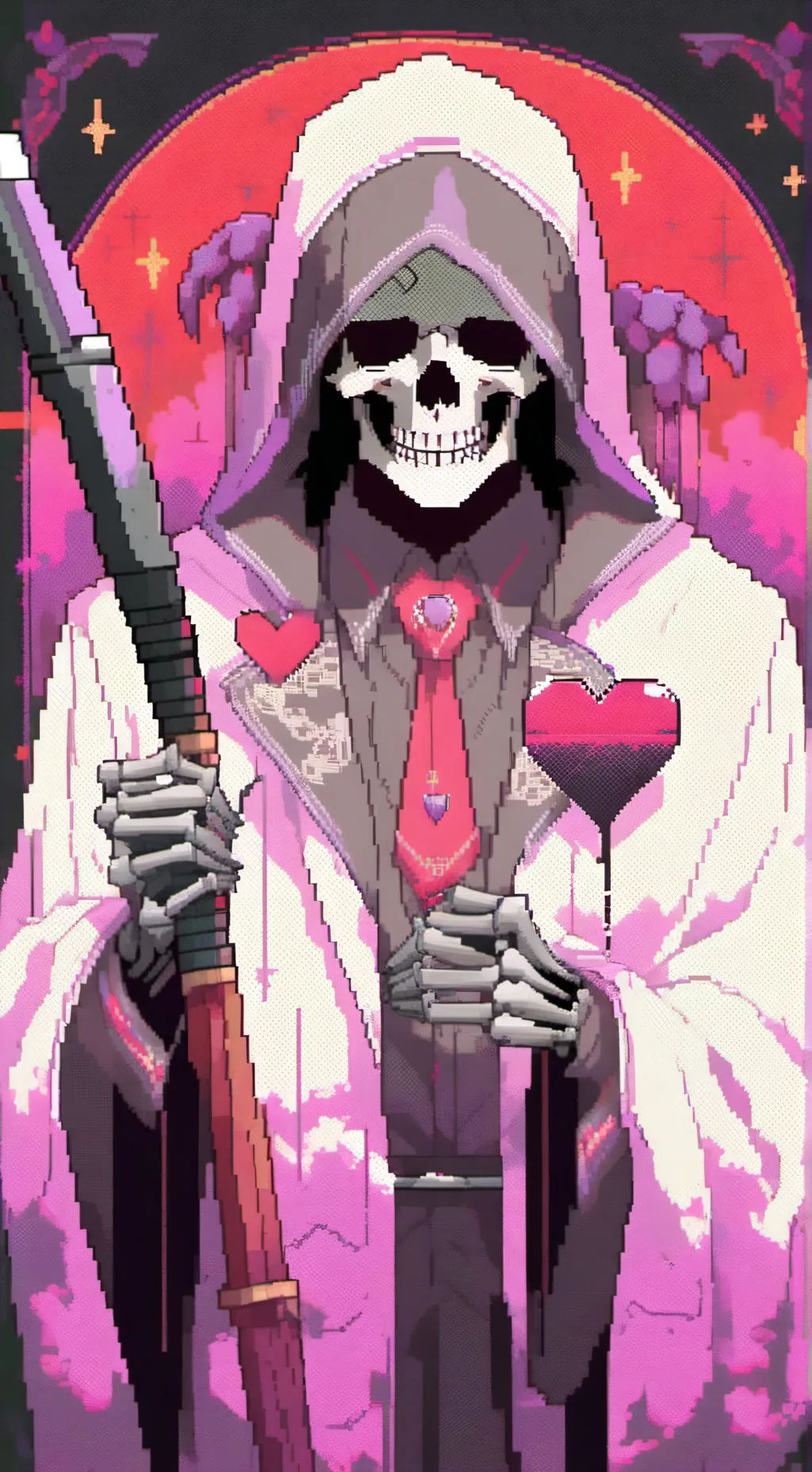 ai character: Grim Reaper background