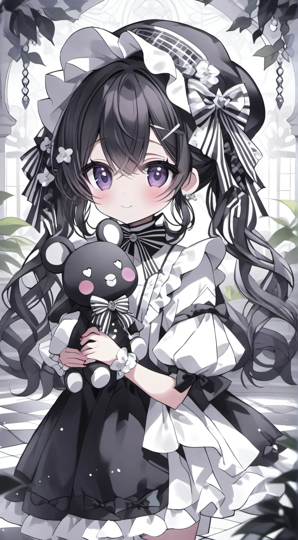 ai character: poppy playtime  background