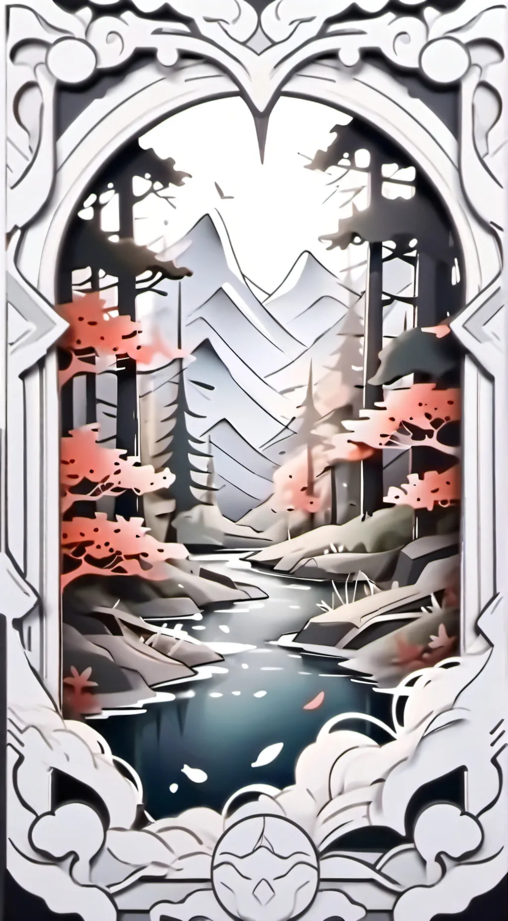 ai character: Baby brud background