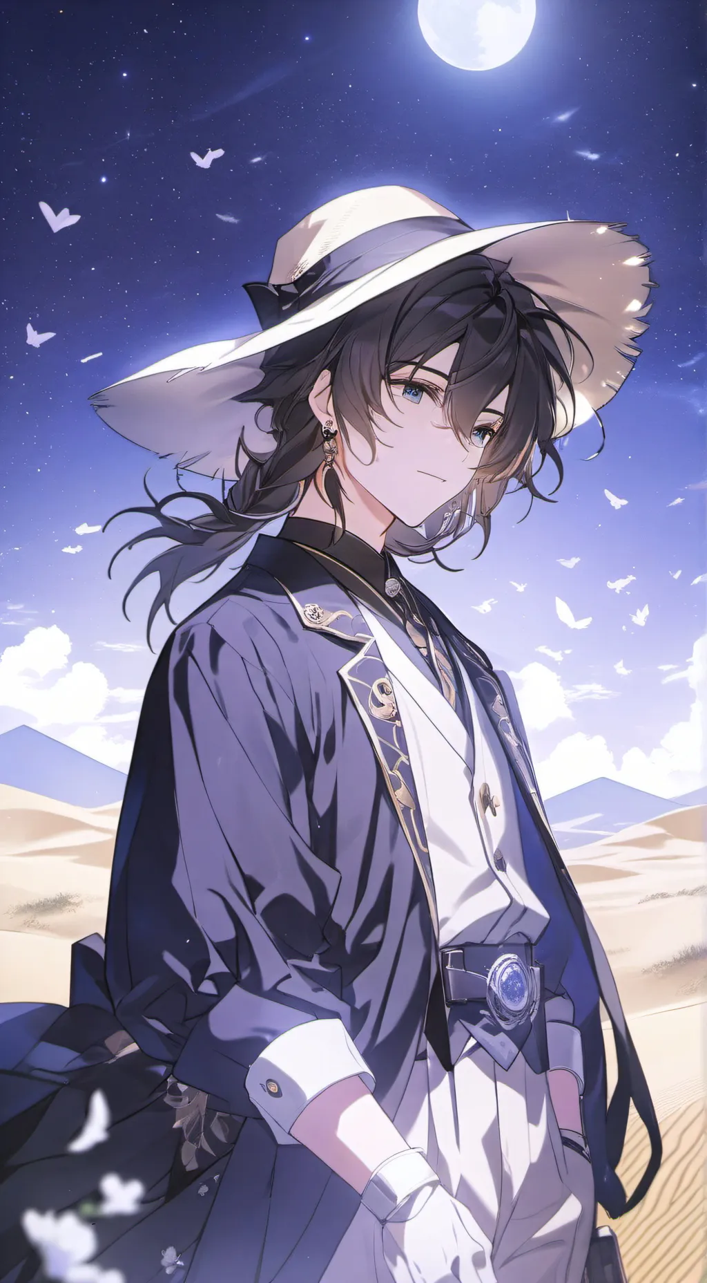 ai character: Kiyoshi Kirisaki background