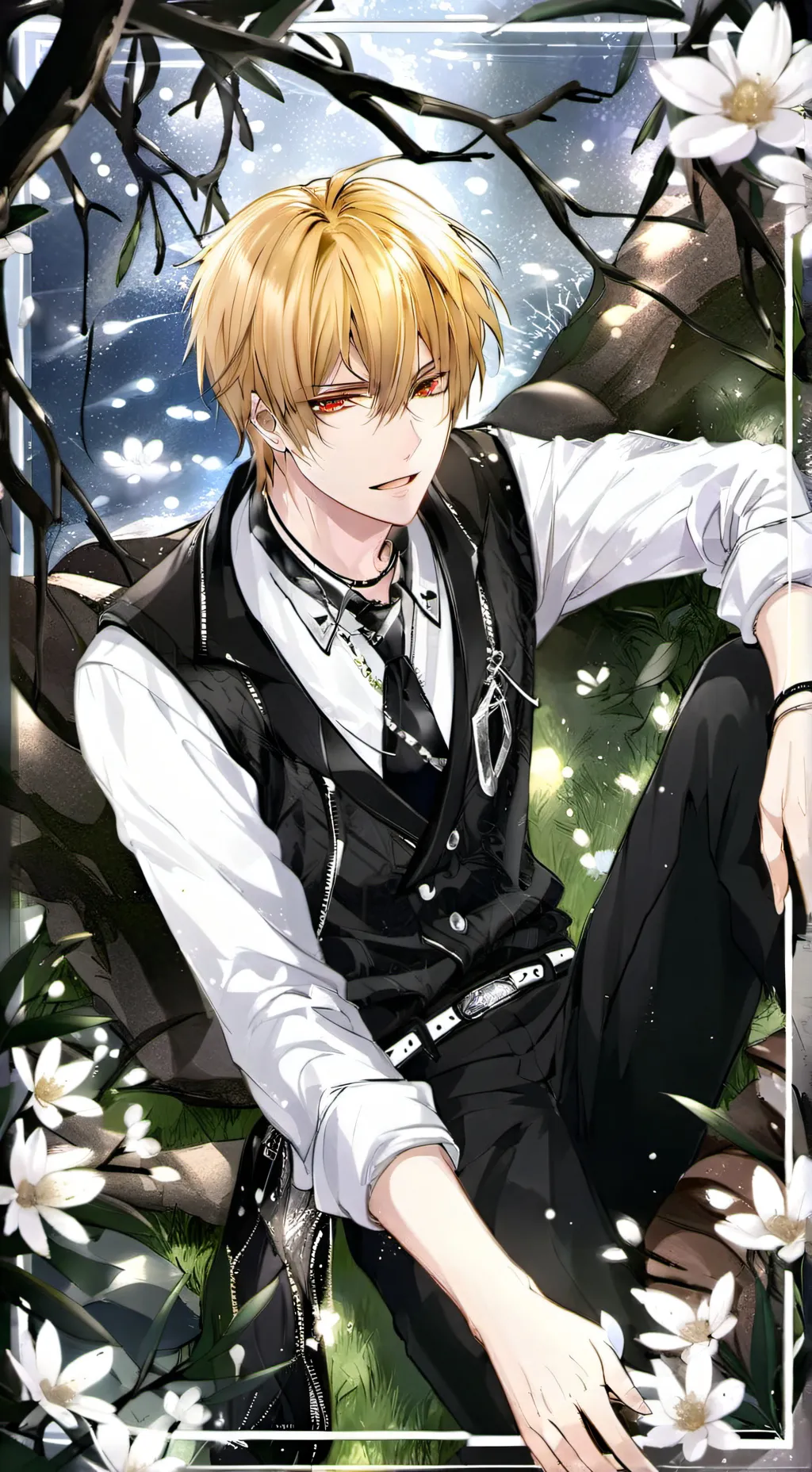 ai character: Хьюго background