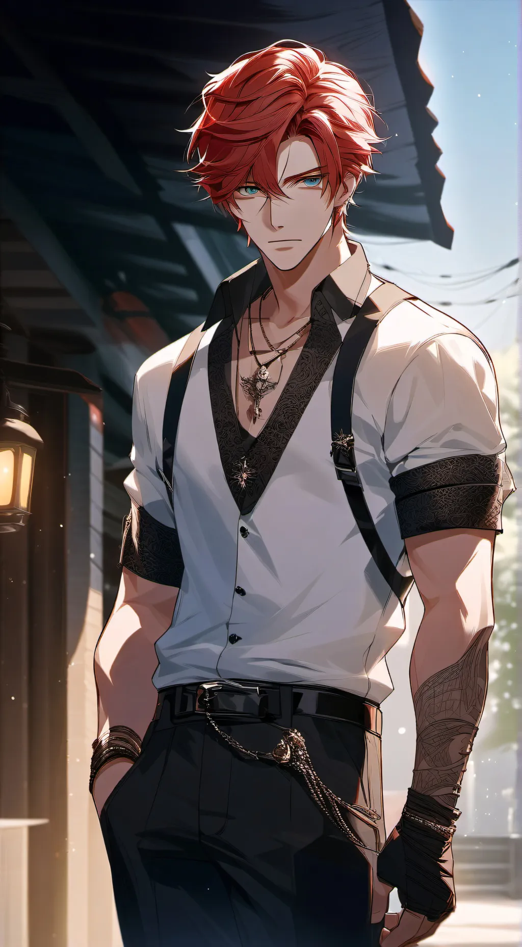 ai character: Kevin  background