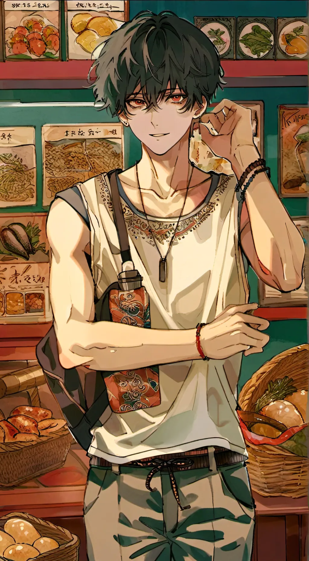 ai character: Alex background