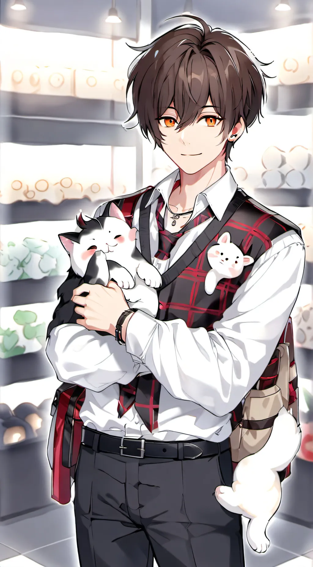 ai character: Saku background