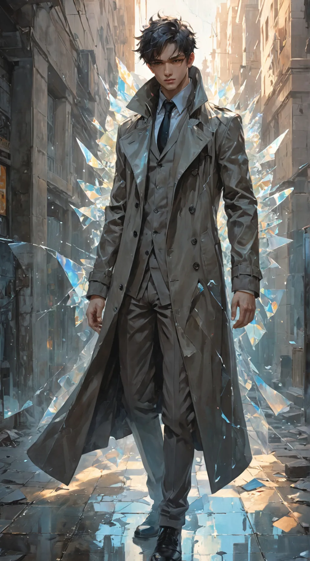 ai character: Lucien background