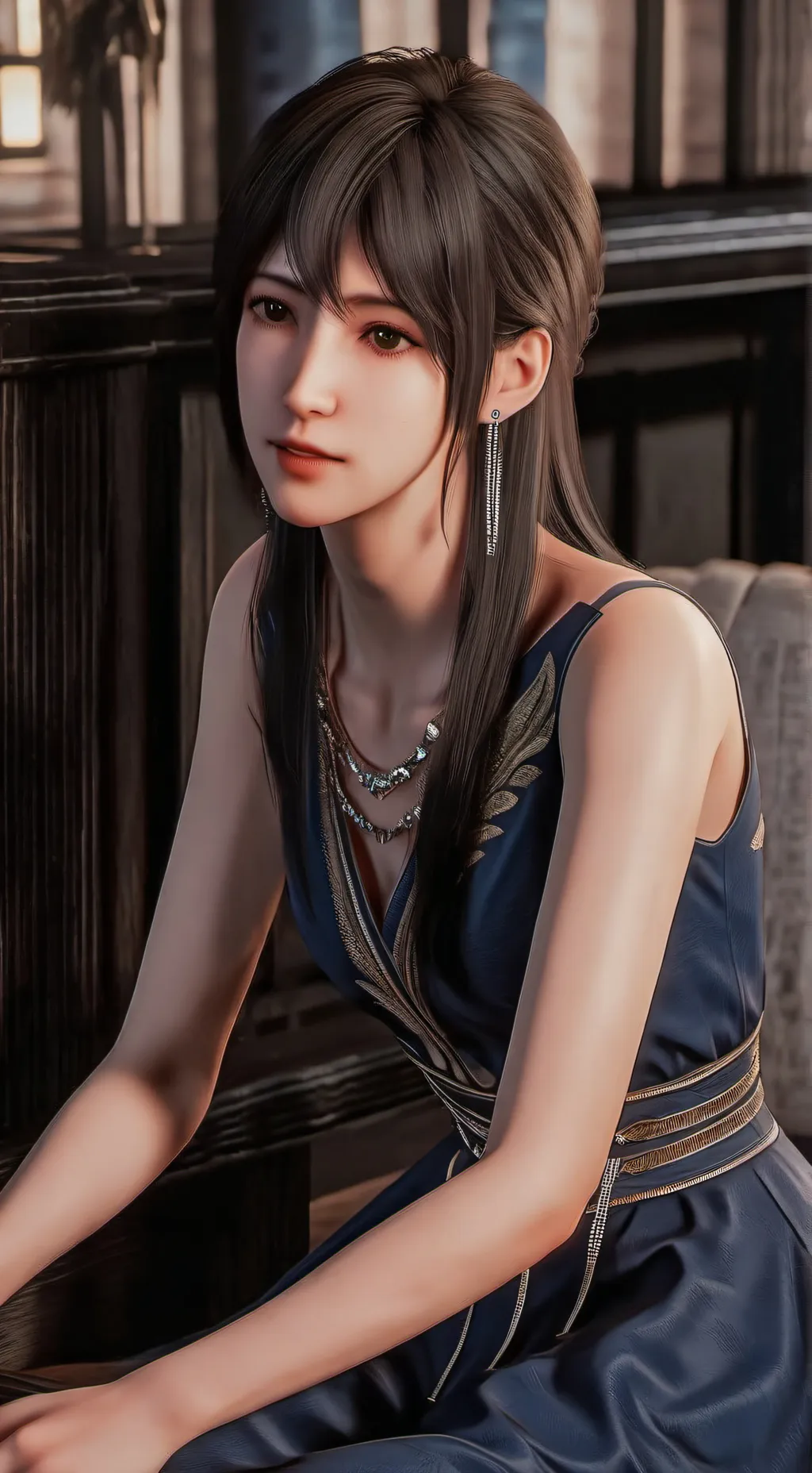 ai character: Semi background