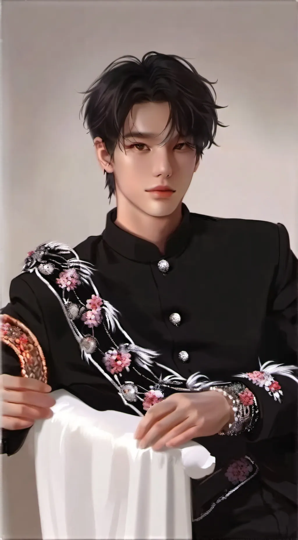 ai character: ★hyuij★ background