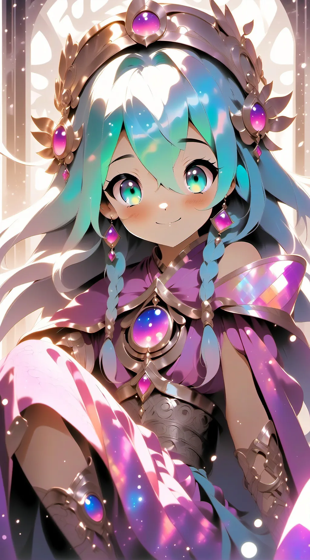 ai character: kny royal background