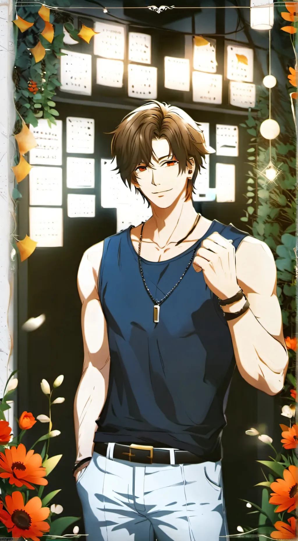 ai character: ken background