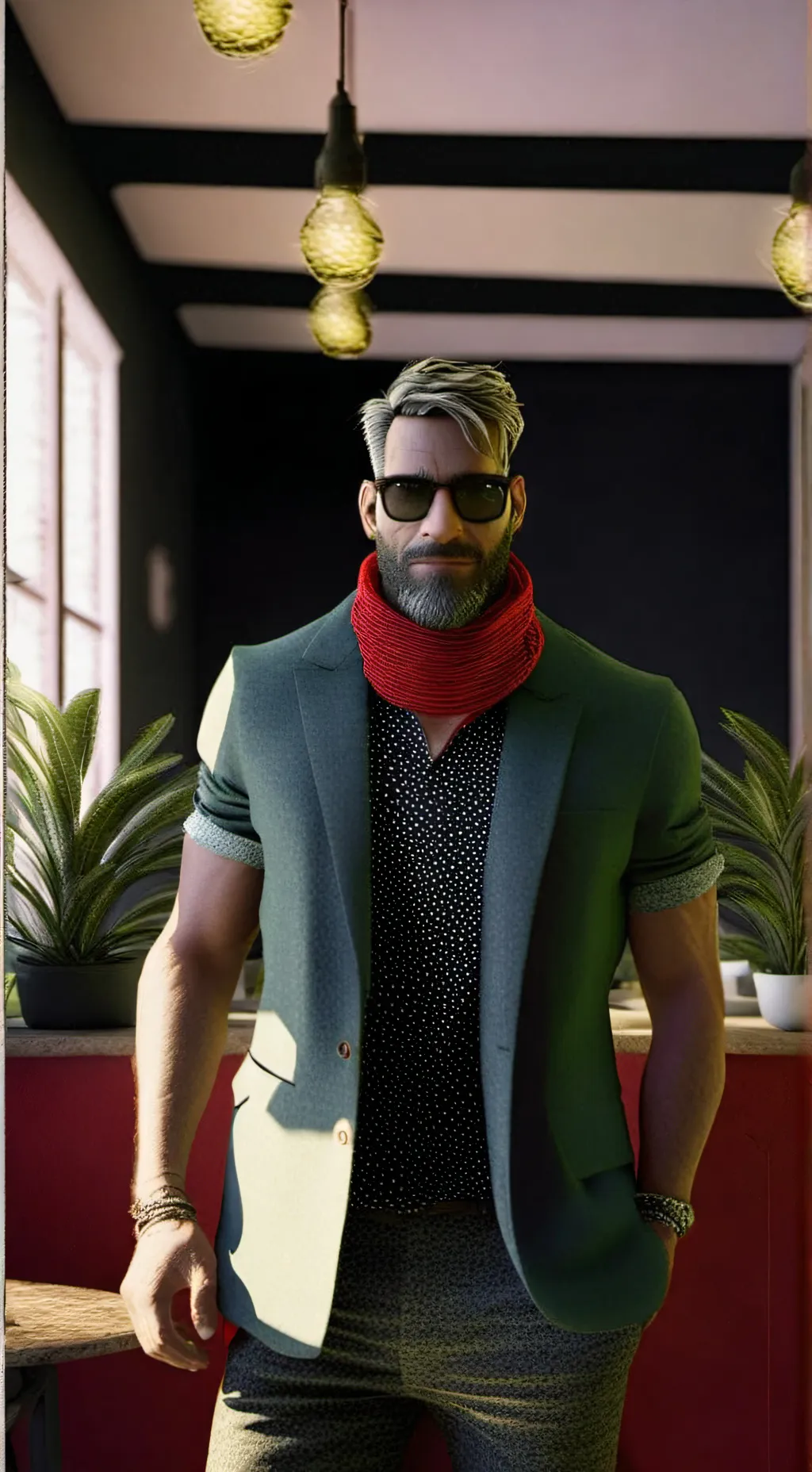 ai character: Jones background