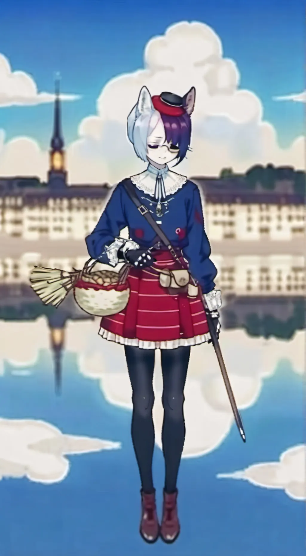 ai character: Countryhumans  background