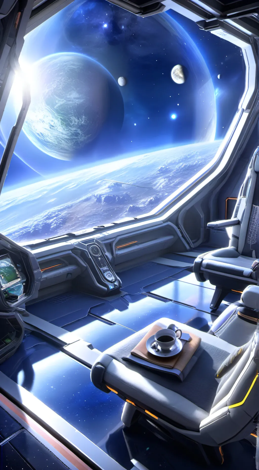 ai character: The order🌌✊️ background